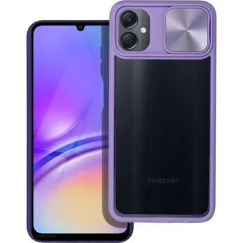 Pouzdro na mobilní telefon Ochranný zadní kryt SLIDER case pro Samsung Galaxy A05, fialová