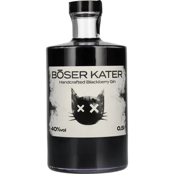 Gin Böser Kater Handcrafted Blackberry Gin 0,5L, 40%