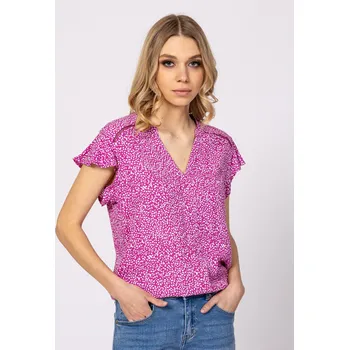 Dámská halenka Heavy Tools dámská halenka Rusty s krátkým rukávem růžová Velikost: S