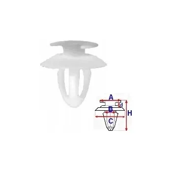 Ventilátor topení a klimatizace Vnitřní sponka čalounění Romix RXA15054