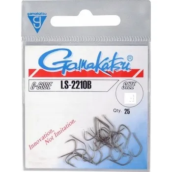 Rybářský háček Háčky na vodu, plovoucí, s protihrotem Gamakatsu Hook LS-2010, 8 bronzových, 25 ks