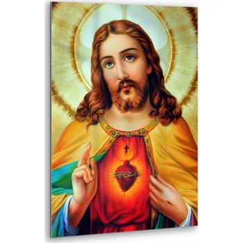 Obraz Obraz na stěnu ze skla Srdce, Ježíšovo milosrdenství