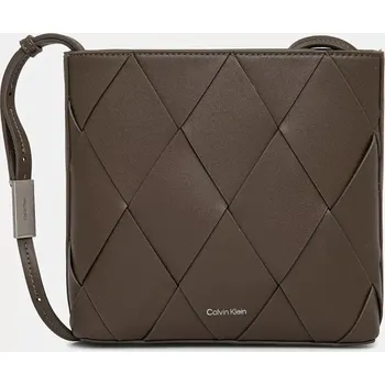 Kabelka Kabelka Calvin Klein hnědá barva, K60K612991 98X, vel. ONE SIZE
