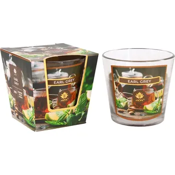 ARÔME Svíčka 120 g, ve skle, Earl Grey