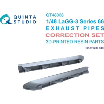 Plastikový model 1/48 LaGG-3 series 66 Exhaust Pipes (ZVE)