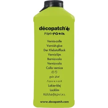 Kancelářské lepidlo décopatch Lepidlo a lak na decoupage Paperpatch lesklý 600ml