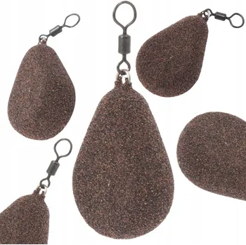 Závaží slza s obratlíkem GRUSZKA S KRUHLÍKEM 120 g