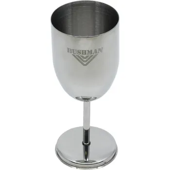 Módní doplněk Bushman pohár na víno II silver UNI