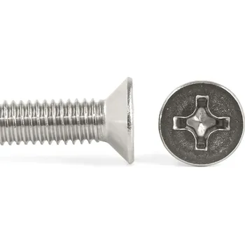 Spojovací materiál Šroub zap. hl. kříž nerez A2, DIN 965 - M2.5x12