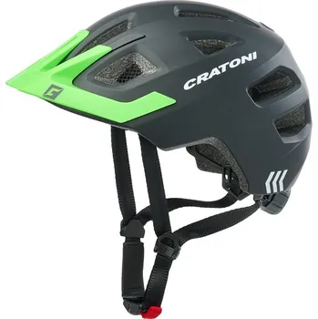 Sport Dětská helma CRATONI Maxster Pro Black/NeonGreen Matt