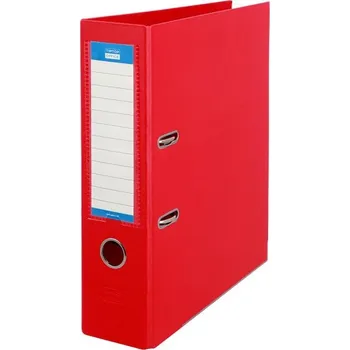 Pákový pořadač Office A4 80 mm - červený