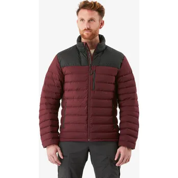 FORCLAZ Pánská turistická péřová bunda MH 500 L