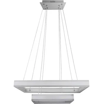 LED Stmívatelný lustr na lanku LED/113W/230V 3000K bílá