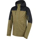 Pánská hardshell bunda Husky Nickin M khaki/black L