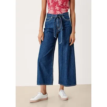 Dámské kalhoty Dámské kalhoty s.Oliver modré - S