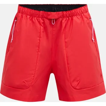 Dámské kraťasy ŠORTKY PEAK PERFORMANCE W OUTDOOR CARGO SHORTS BRILLIANT RED/BLACK/