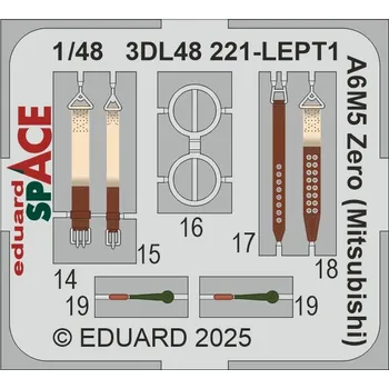 Plastikový model 1/48 A6M5 Zero (Mitsubishi) SPACE (FINEM)