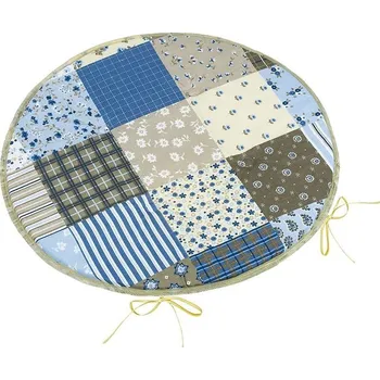 Podsedák Sedák Adéla kulatý hladký Modrá - průměr 40 cm