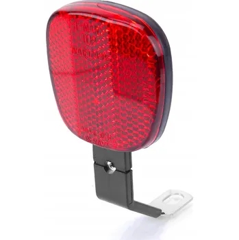 Cyklosvítilna Červené odrazové světlo na kolo, zadní odrazka s montážním držákem