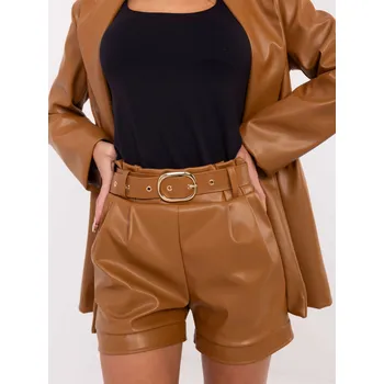 Dámské kalhoty Šortky DHJ SN 8701.18P camel jedna velikost