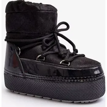 Dívčí sněhule Dámské Sněhule S vázáním Black Toolsa 41/42