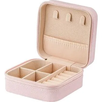 Šperkovnice Cestovní šperkovnice 10x10 cm - růžová ACC1815A5PN