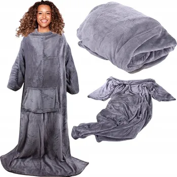 deka DEKA S RUKÁVY POLAR TEPLÁ MIKINA ŽUPAN 140x200