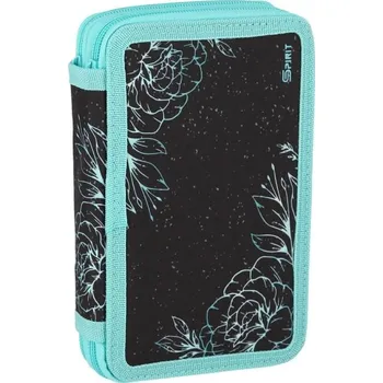 Penál Penál 2-patrový/plný SPIRIT - Flowers