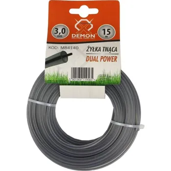 Struna do sekačky Struna zesílená, kulatý profil, 15m, 3mm DEMON