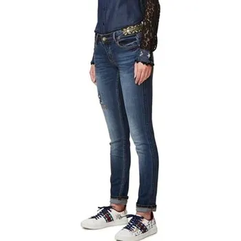 Pánská móda Jeansy Desigual Exotic denim dark blue velikost 33