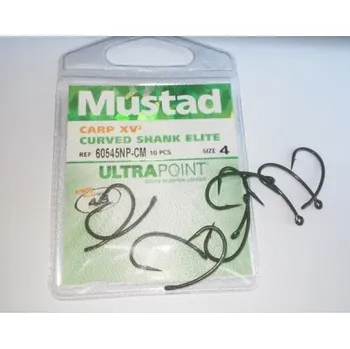 Rybářský háček MUSTAD Curved Shank Elite Green VELIKOST: 4
