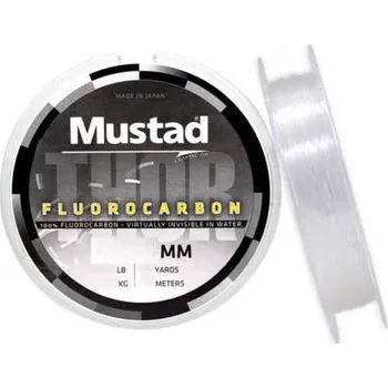 MUSTAD Fluorocarbon THOR 25m PRŮMĚR [ mm ]: 0,40mm, NOSNOST [ kg ]: 9,1kg