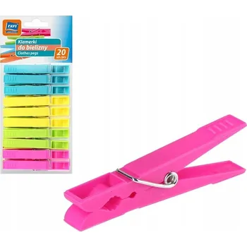 Kolíčky plastové vícebarevné 20 ks