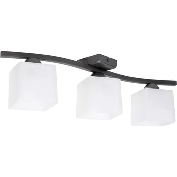 Závěsné stropní svítidlo stropní svítidlo sklo 3x60W pro LED žárovky