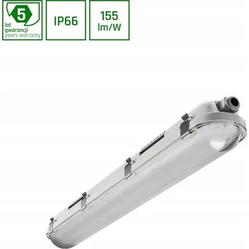 Bodové svítidlo LIMEA GIGANT PRO Svítidlo do vlhkého prostředí 600mm 21W/12W Neutrální bílá 230V 120° IP66 IK10 600x80x68