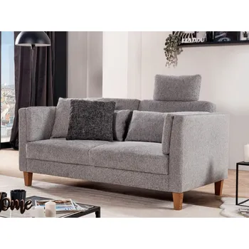 Pohovka Pohovka ve skandinávském stylu VIVA s dubovými nohami