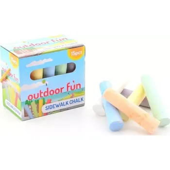 Křídy na chodník 15 ks