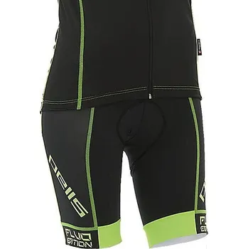 Cyklistické kalhoty Dámské kraťasy PELLS Fluo Lady Body Form Yellow