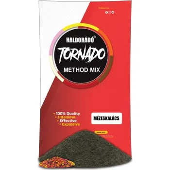 Nástraha HALDORÁDÓ HALDORADO Tornado Method Mix 500g Honey Cake