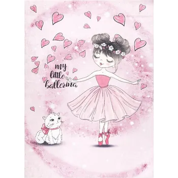 Koberec Dětský kusový koberec Bambino 2185 Ballerina pink 140x190 cm