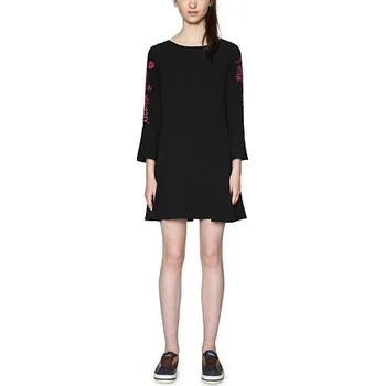 Dámské šaty šaty Desigual Raimundo negro velikost 38