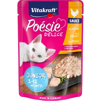 23x85g Vitakraft Poésie Délice - Junior kuřecí