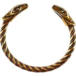 Drakkaria - splétárna JÖRMUNGANDR, vikingský had, náramek, bronz