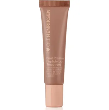 Péče o rty OLEHENRIKSEN Pout Preserve Peptide Lip Treatment hydratační lesk na rty odstín Crème Brûlée 12 ml