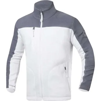 pracovní mikina ARDON®MICHAEL Pánská fleecová mikina bílá 3XL H2202/3XL