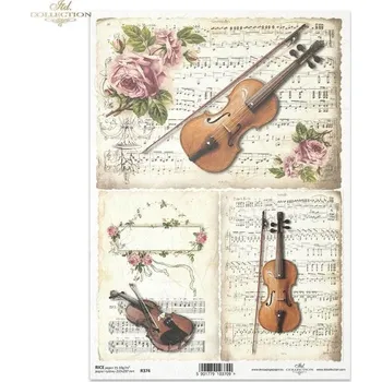 Umělecký papír Rýžový papír A4- R0374