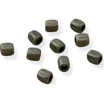 Materiál na výrobu šperku Kovové korálky starozlaté 2x3 mm - 20 ks