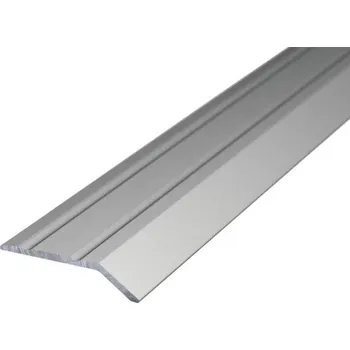 Stavební profil Přechodový samolepicí profil stříbrný 30 x 5 mm, 1 m