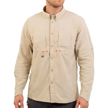 Rybářské oblečení GRAFF Shirt 807-KO-CL-12 with UPF50 Sun Protection M VELIKOST: XL