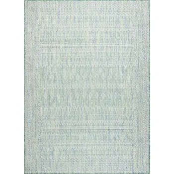 Koberec Kusový koberec Sion Sisal Aztec 22184 green/blue/ecru – na ven i na doma 200x290 cm